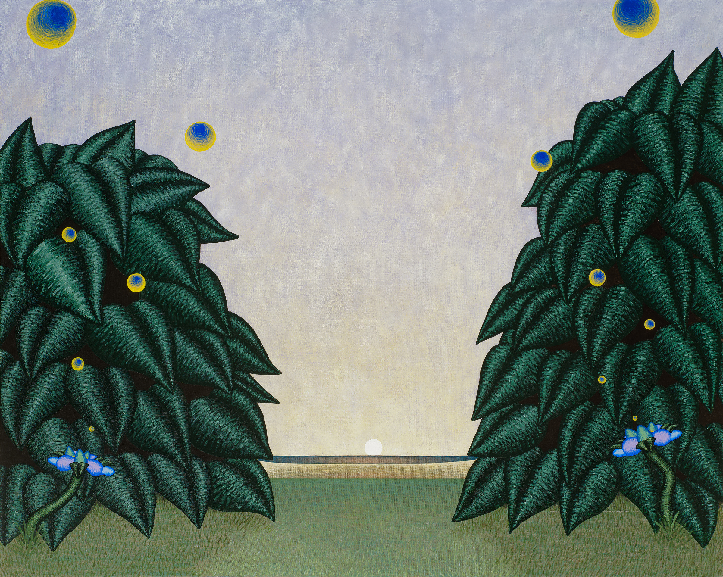 Landscape No.12 (Woodbine), 2025, 48in x 60in.jpg